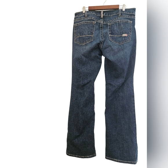 Ariat Women's Denim 33R Mid Rise Flame Resistant Boot Cut Jean - Picture 5 of 10